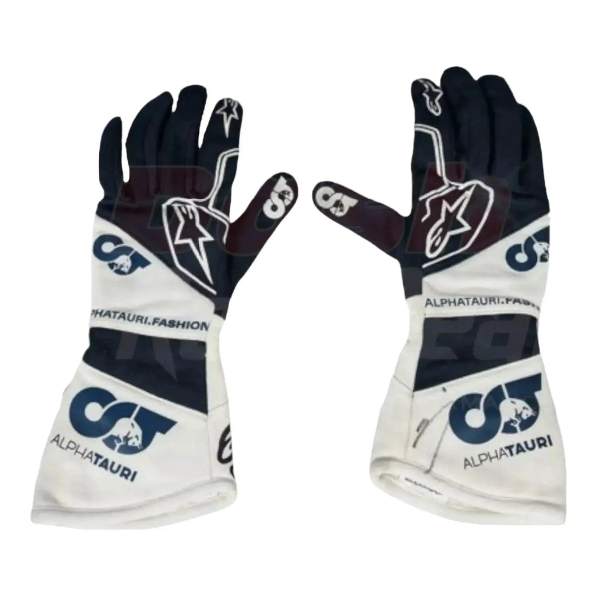 2021 Pierre Gasly Scuderia Alphatauri Race Gloves | Ex Race Gear