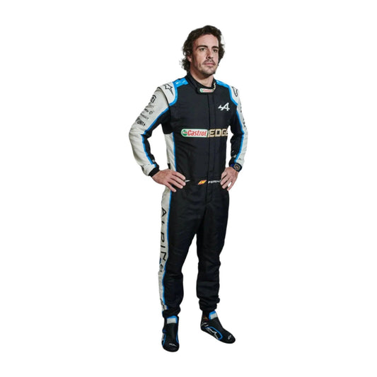2021 FERNANDO ALONSO ALPHINE F1 RACE SUIT - Ex Race Gear