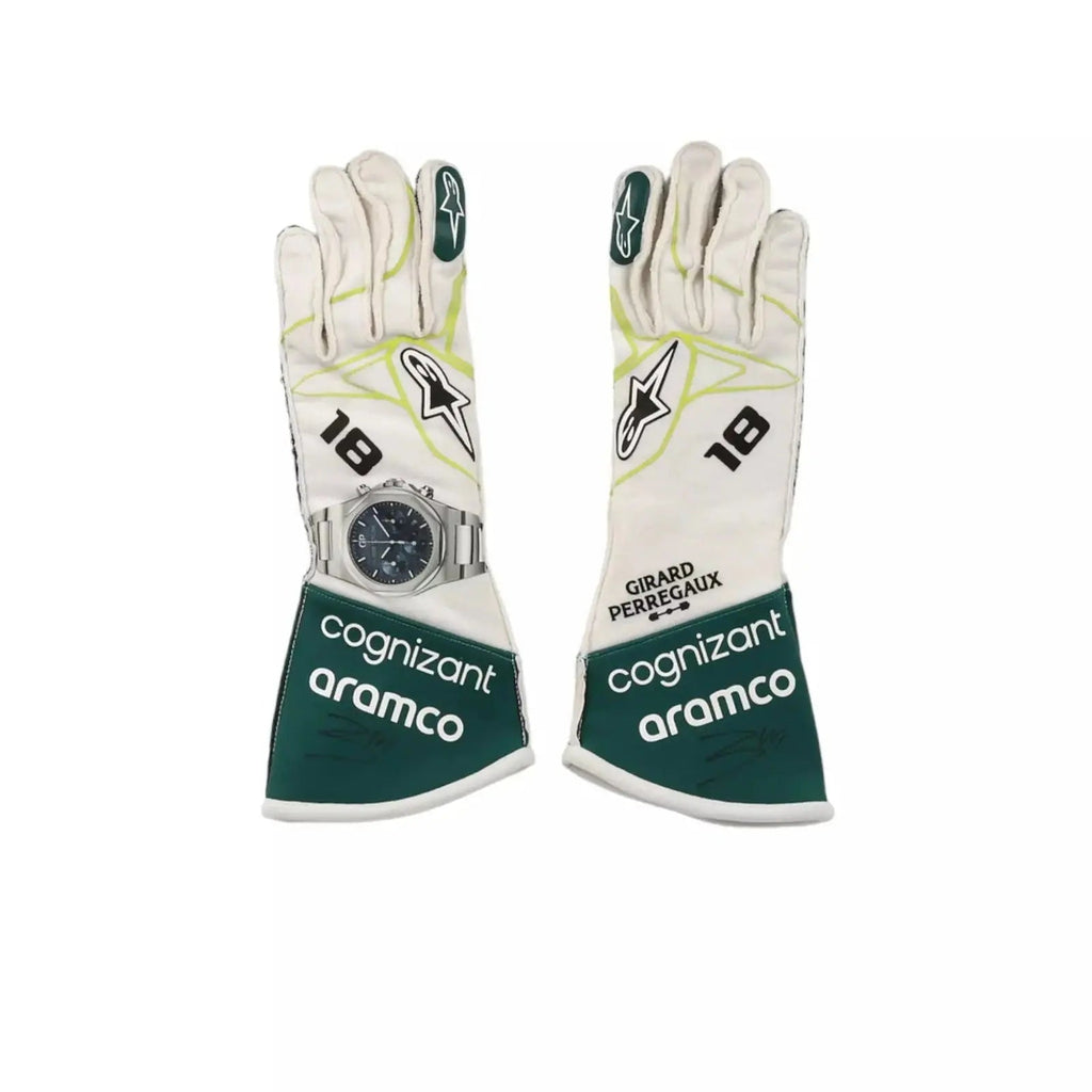 2022 LANCE STROLL F1 RACE GLOVES | Ex Race Gear