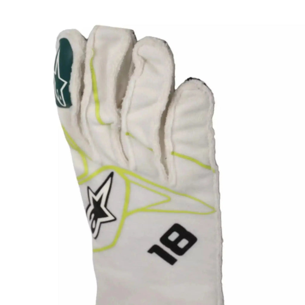 2022 LANCE STROLL F1 RACE GLOVES | Ex Race Gear