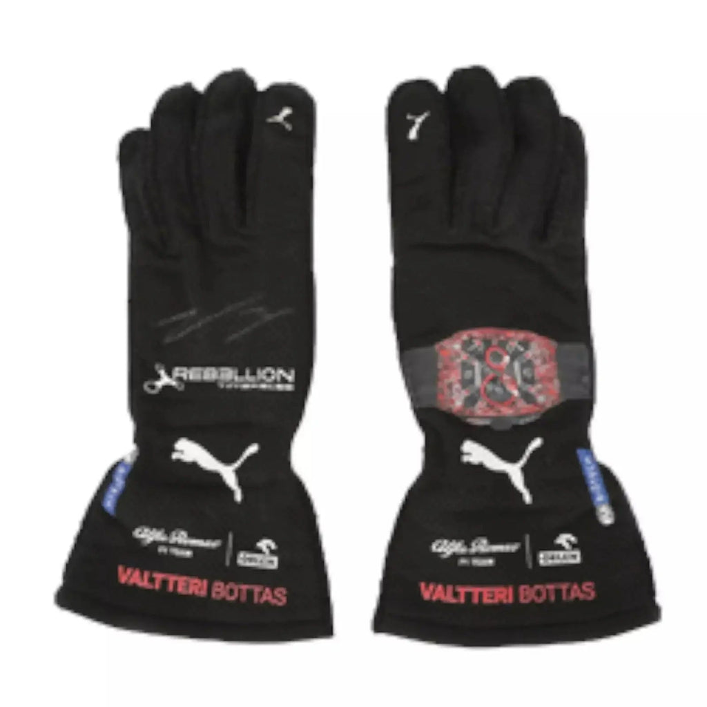 2022 VALTTERI BOTTAS F1 RACE GLOVES - BRITISH GP | Ex Race Gear