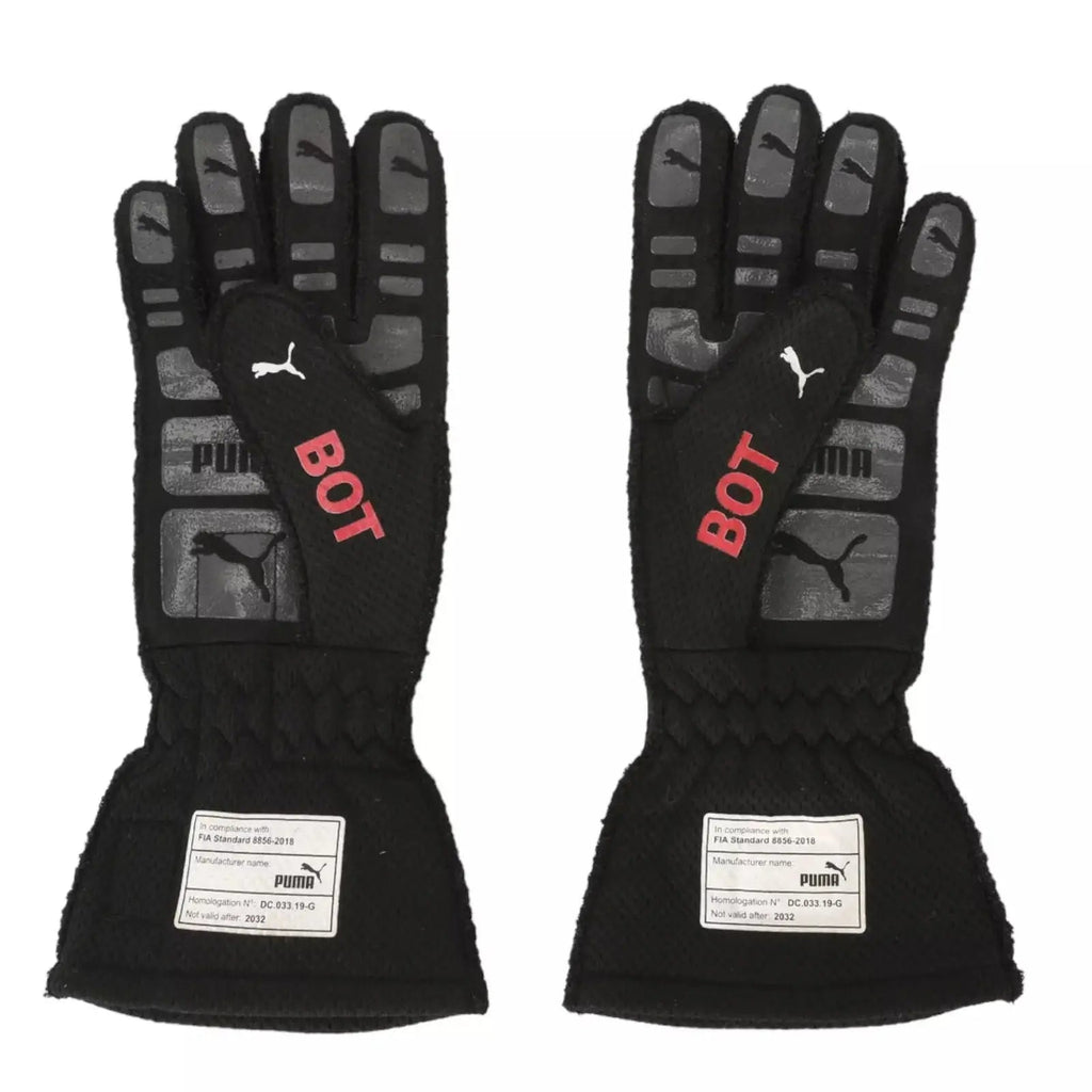 2022 VALTTERI BOTTAS F1 RACE GLOVES - BRITISH GP | Ex Race Gear