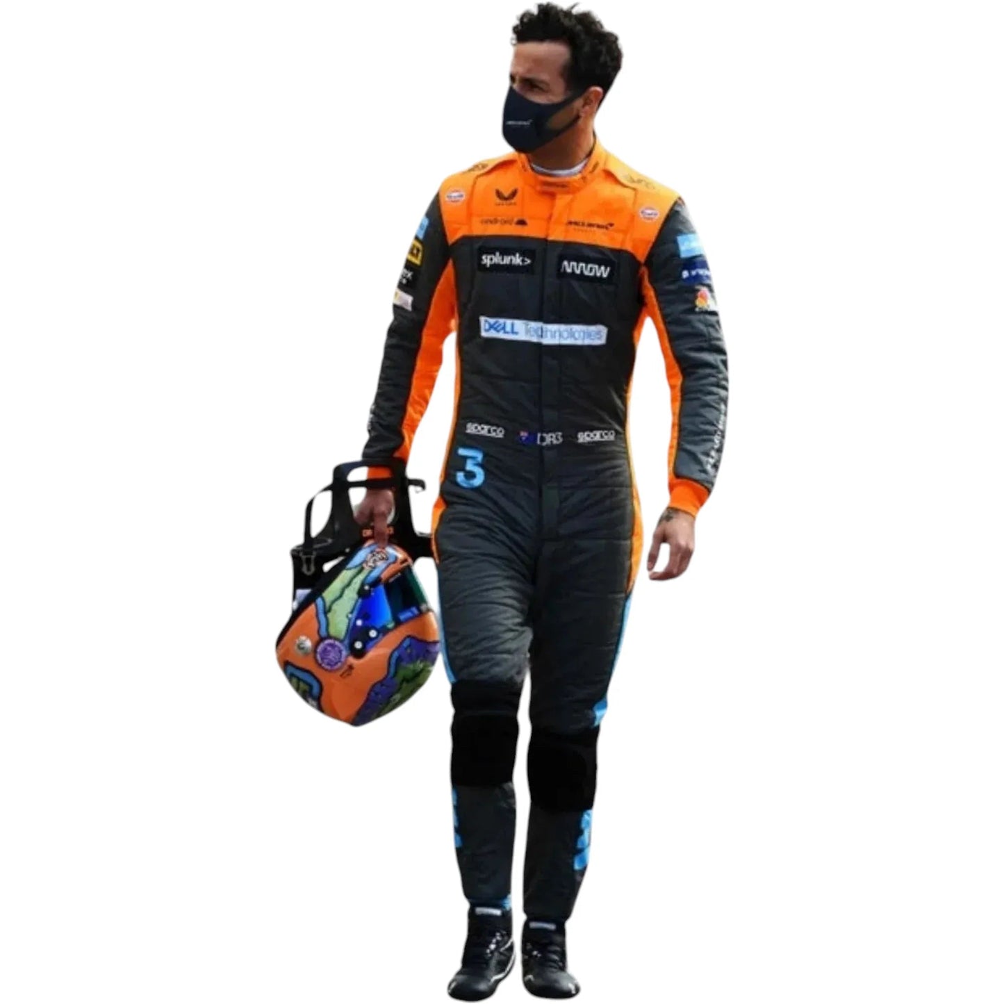 2022 Daniel Ricciardo McLaren F1 Race Suit Replica Ex Race Gear