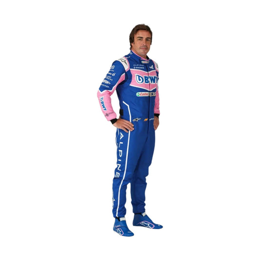 2022 FERNANDO ALONSO  ALPHINE F1 RACE SUIT - Ex Race Gear