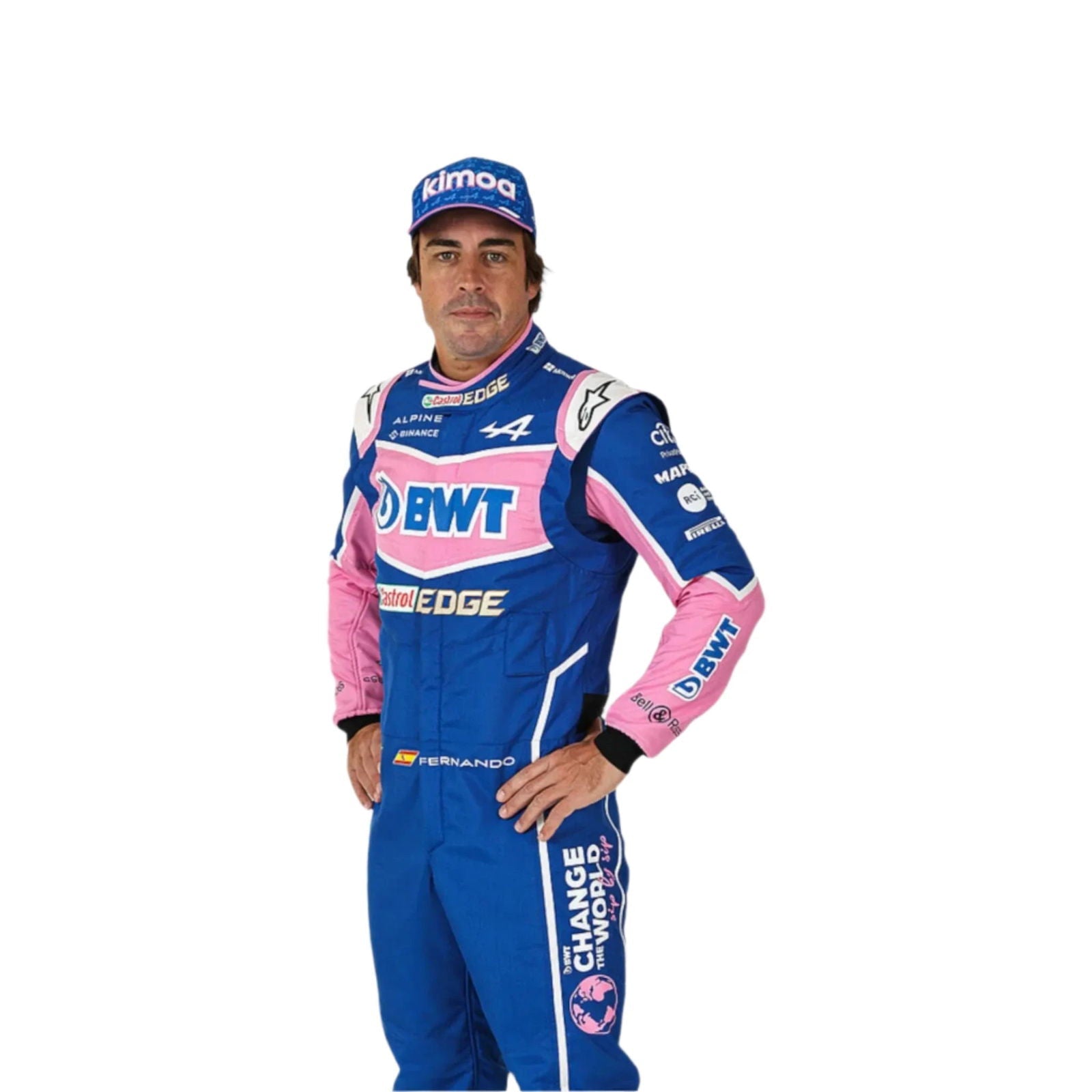 2022 FERNANDO ALONSO  ALPHINE F1 RACE SUIT - Ex Race Gear