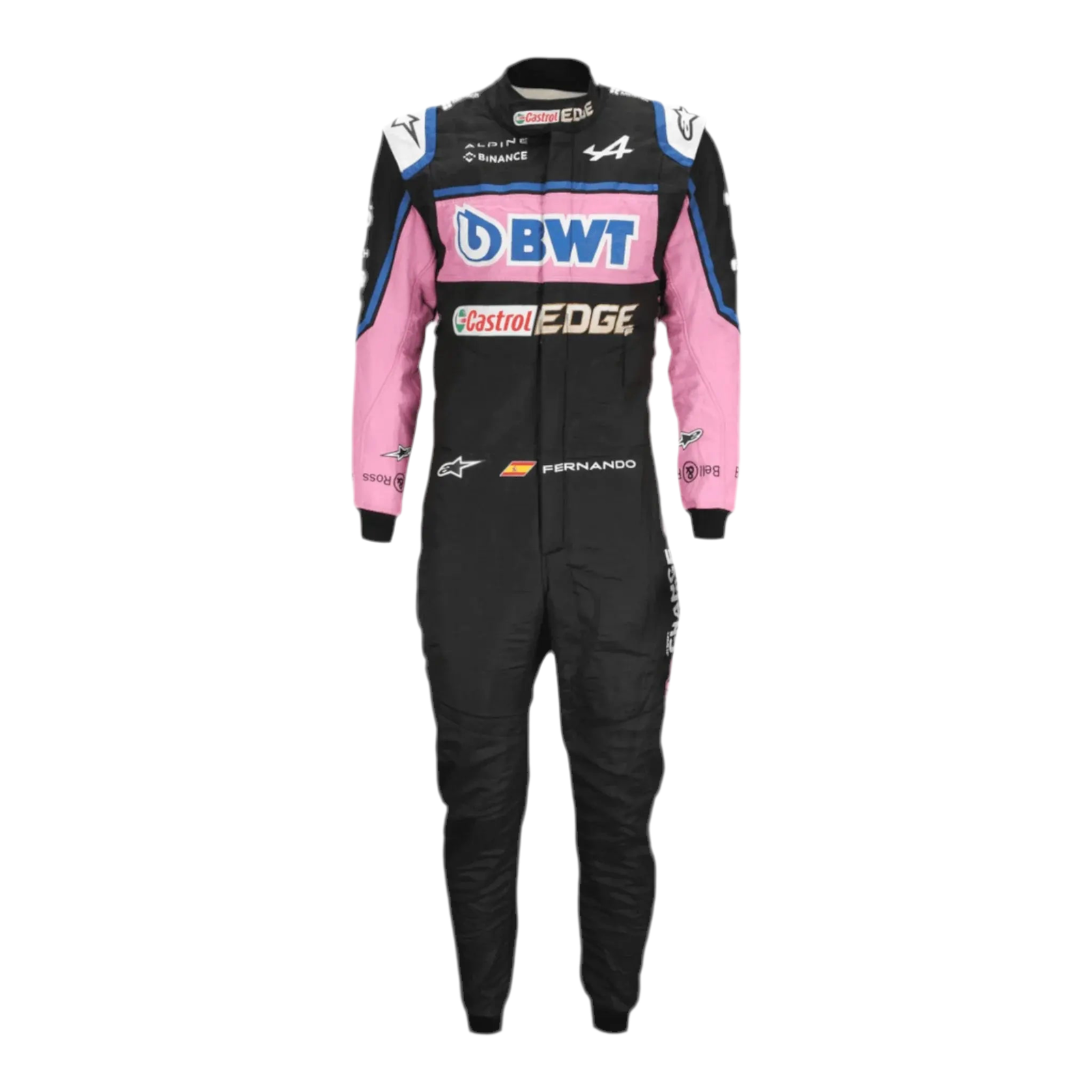 2022 FERNANDO ALONSO BWT F1 RACE SUIT - ITALIAN GP - Ex Race Gear