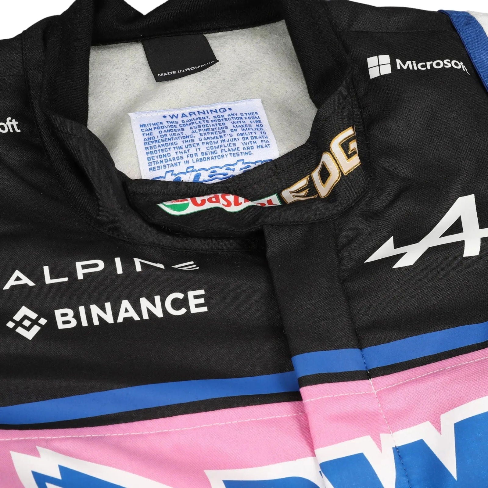 2022 Fernando Alonso BWT Alpine F1 Team Replica Race Suit - Ex Race Gear