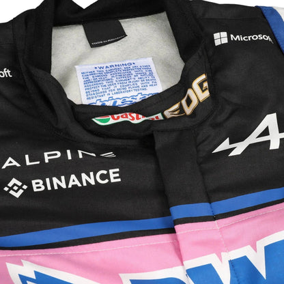 2022 Fernando Alonso BWT Alpine F1 Team Replica Race Suit - Ex Race Gear