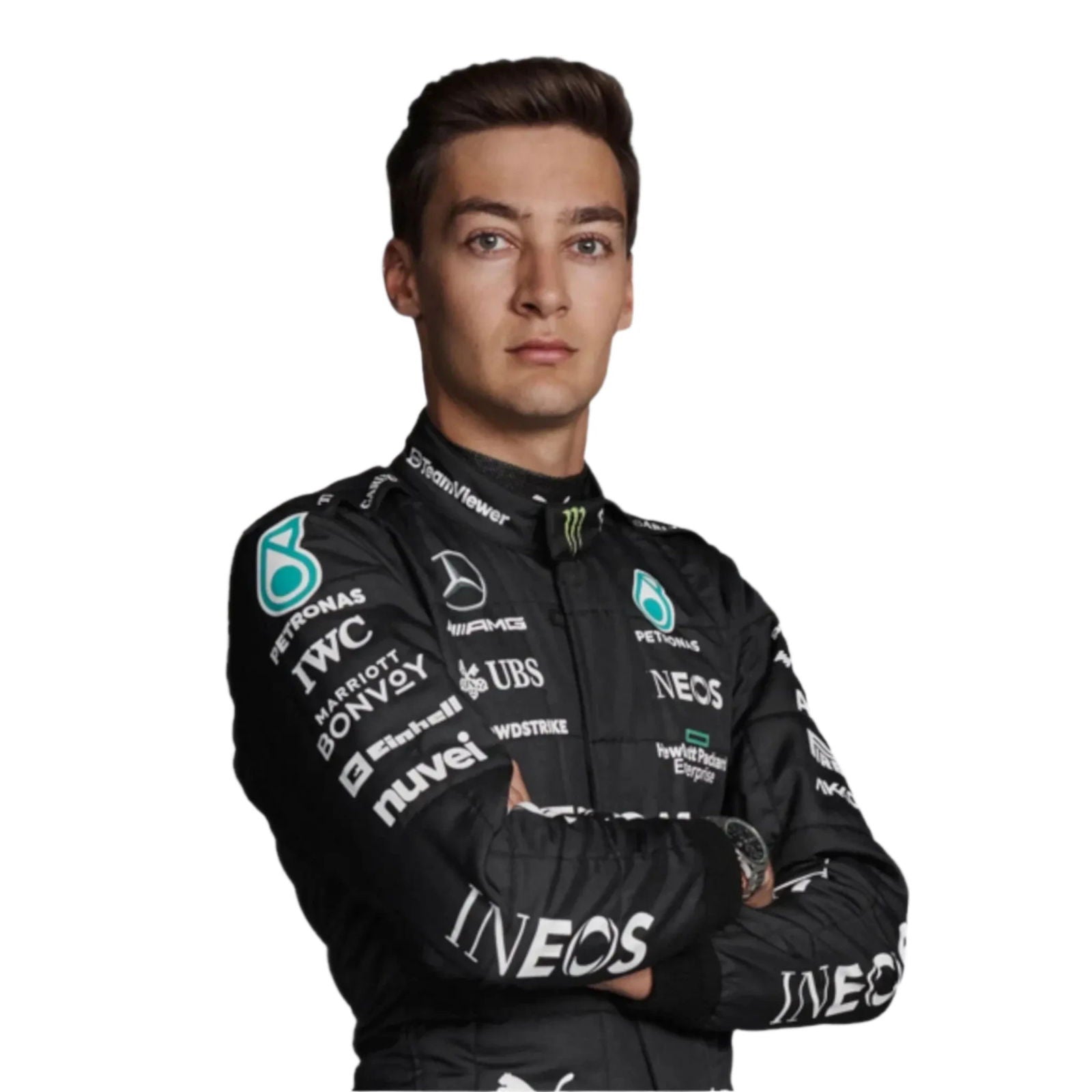 2022 George Russell Mercedes AMG F1 Race Suit - Ex Race Gear