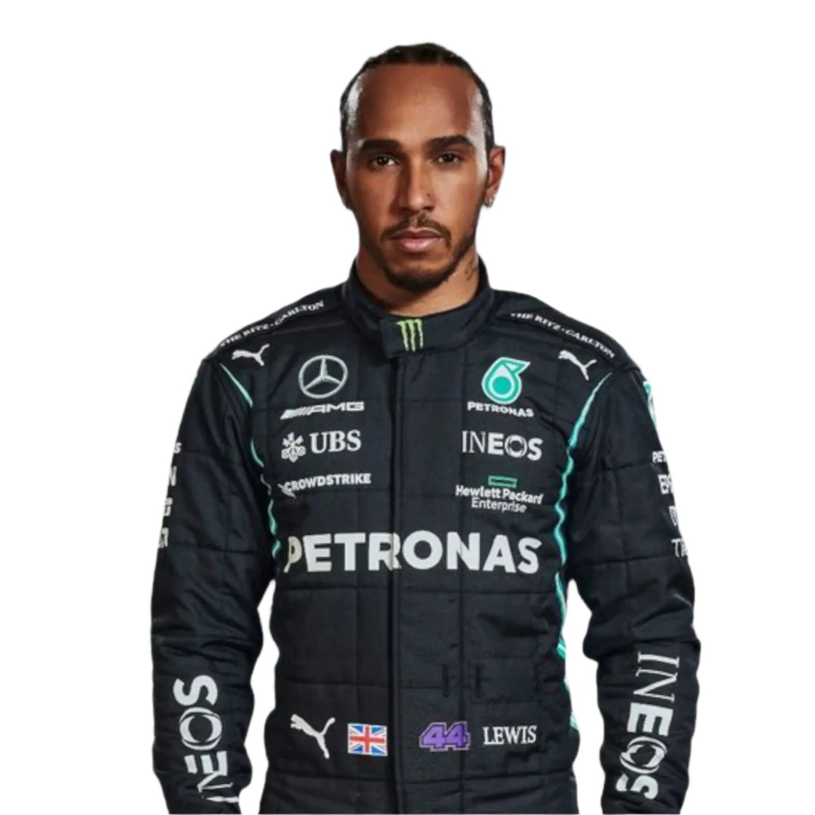 2022 Lewis Hamilton Mercedes AMG F1 Race Suit - Ex Race Gear