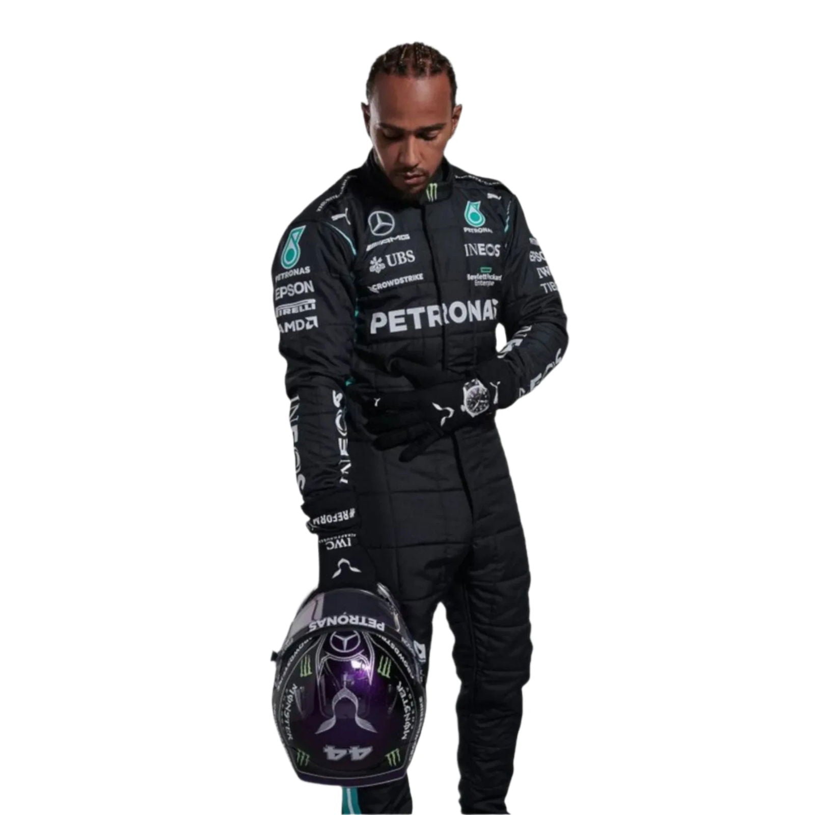 2022 Lewis Hamilton Mercedes AMG F1 Race Suit - Ex Race Gear