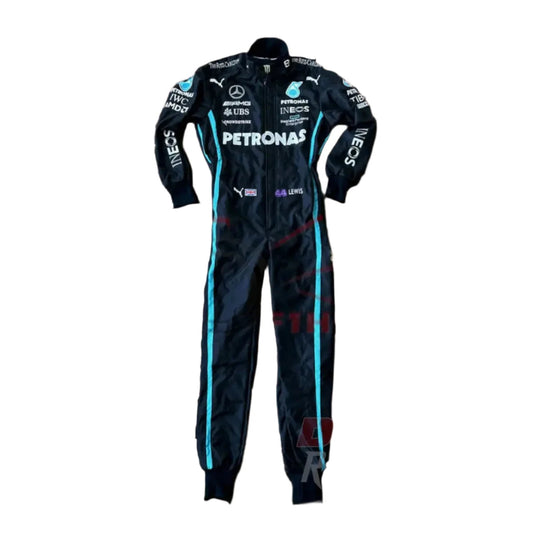 2022 Lewis Hamilton Mercedes Benz F1 Embroidered Race Suit - Ex Race Gear