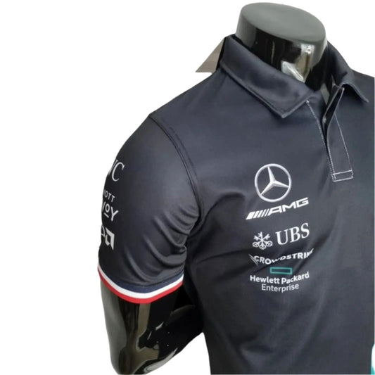 2022 Mercedes-Benz George Russell Polo Shirt - Official F1 Apparel - Ex race Gear 