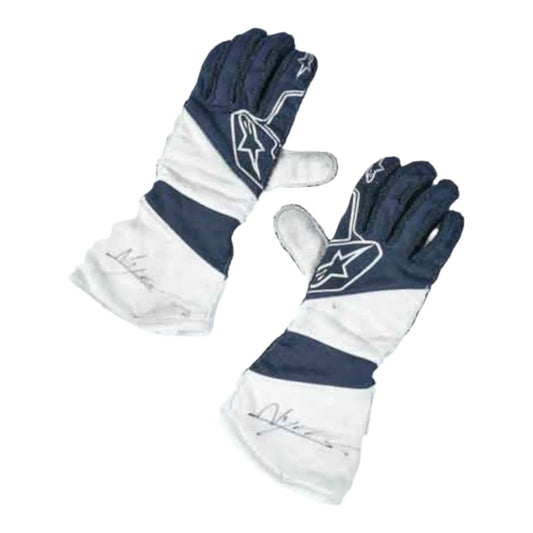 2022 Nyck de Vries Scuderia AlphaTauri  Formula One Race Gloves - Ex Race Gear