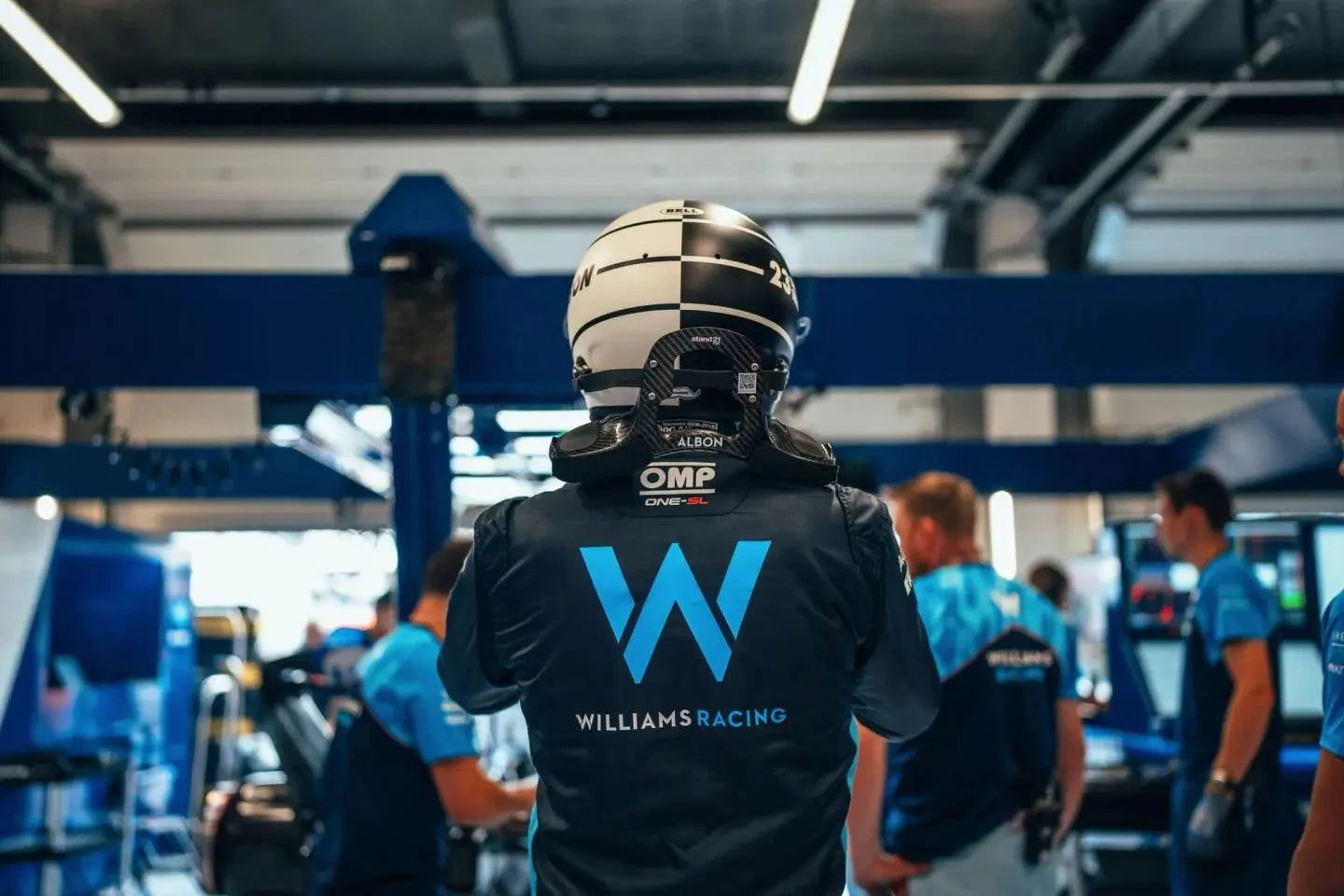 2022 Nyck de Vries Williams Racing F1 Race Suit _ Italian Grand Prix - Ex Race Gear