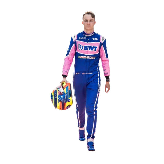 2022 Oscar Piastri BWT Alpine F1 Race suit - Ex Race Gear
