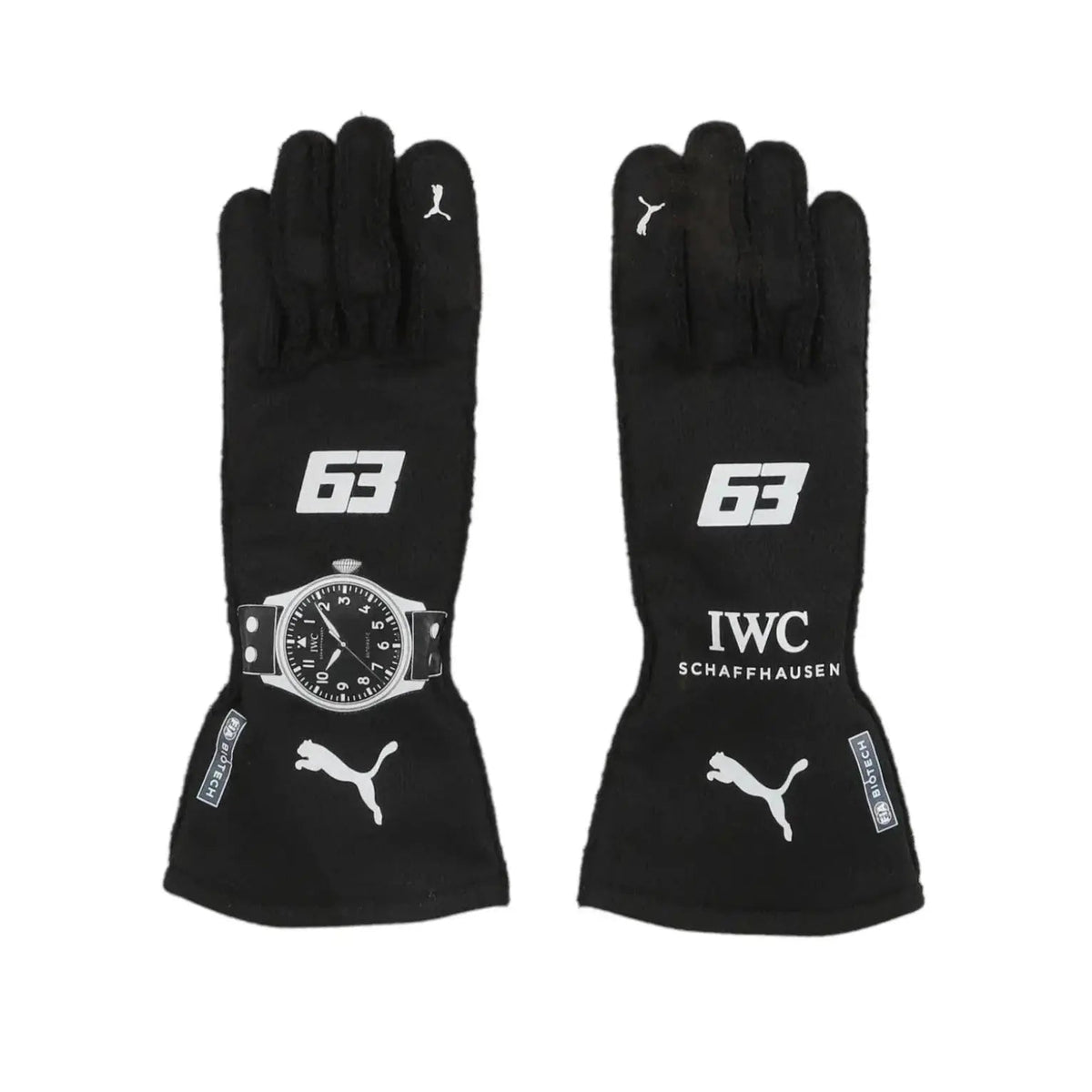 2023 George Russell Mercedes-AMG Petronas F1 Team Replica Race Gloves | Ex Race Gear