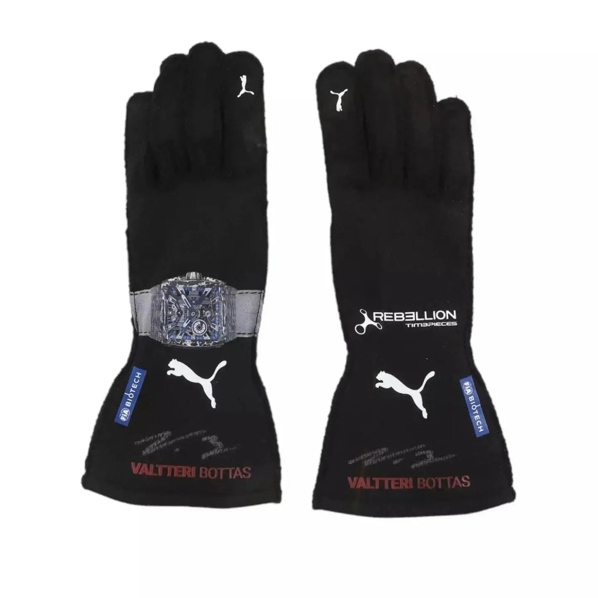 2023 Valtteri Bottas Replica Alfa Romeo F1 Race Gloves | Ex Race Gear