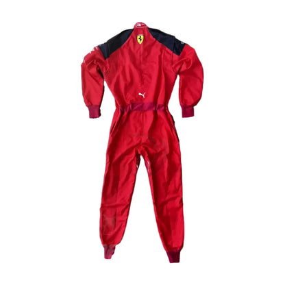 2023 Charles Leclerc Scuderia Ferrari F1 Embroidered Racing Suit - Official Team Gear - Ex Race Gear