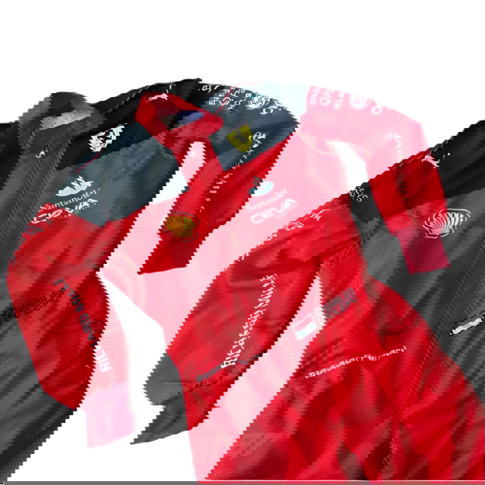 2023 Charles Leclerc Scuderia Ferrari F1 Embroidered Racing Suit - Official Team Gear - Ex Race Gear