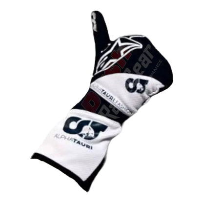 2023 Daniel Ricciardo Alphatauri F1 Race Gloves - Ex Race Gear