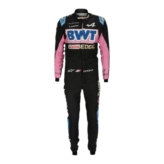 2023 Esteban Ocon BWT Alpine F1 Team Race Suit - US GP - Ex Race Gear