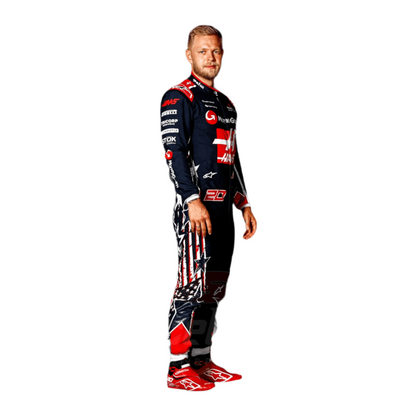 2023 Kevin Magnussen Special Austin Race Suit - US Grand Prix - Ex Race Gear