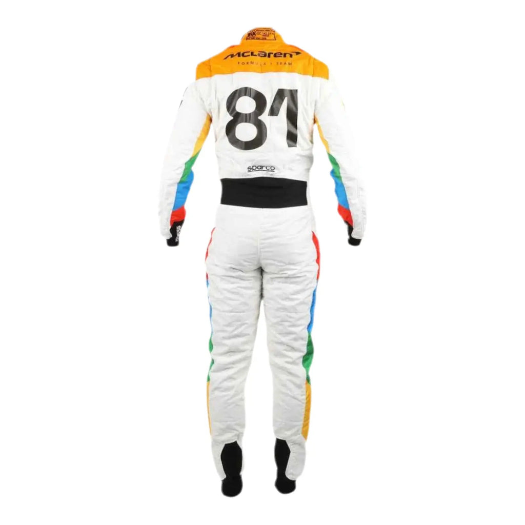 2023 McLaren Silverstone GP Oscar Piastri F1 Race Suit - Ex Race Gear