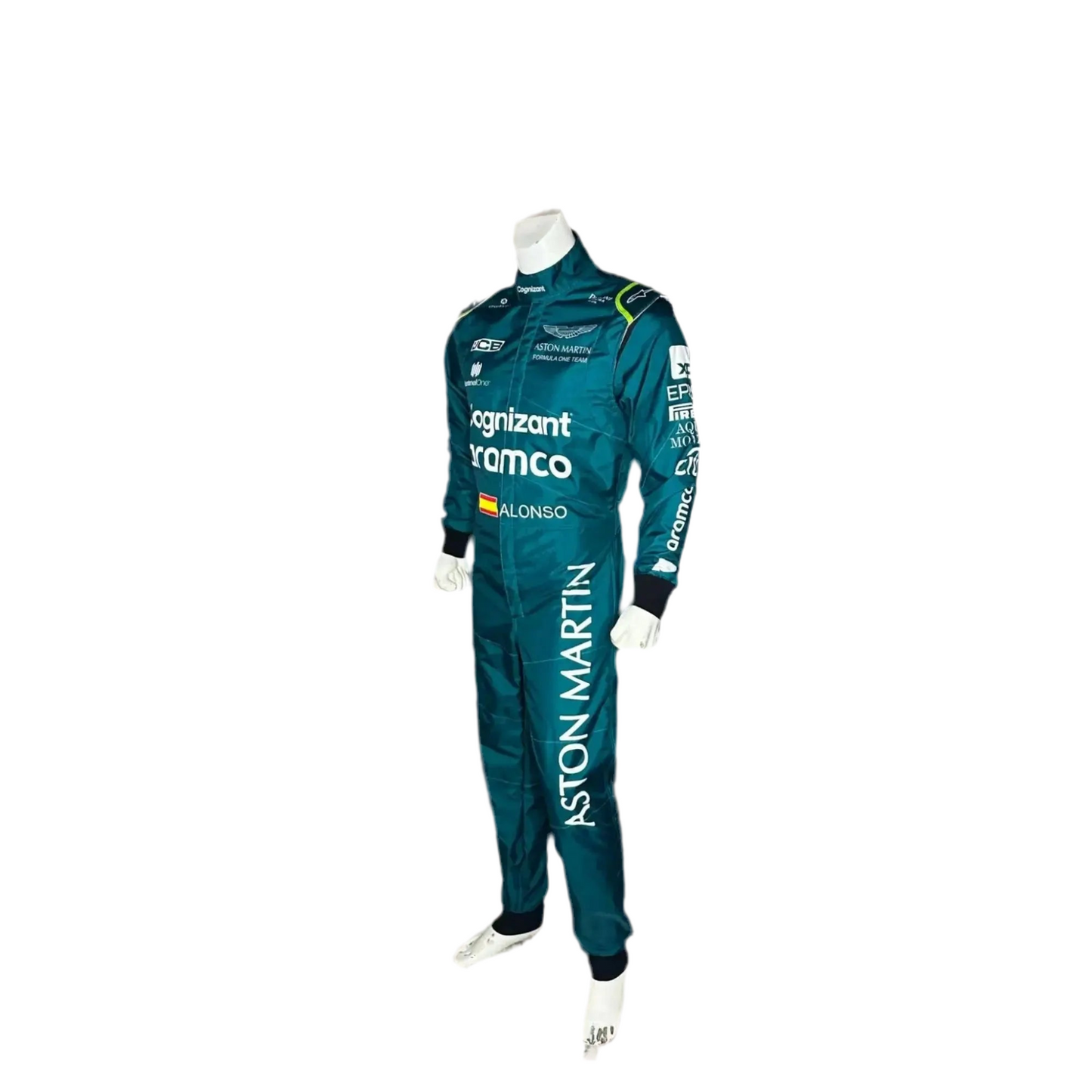 2023 Official Fernando Alonso Aston Martin F1 Race Suit -Ex Race Gear