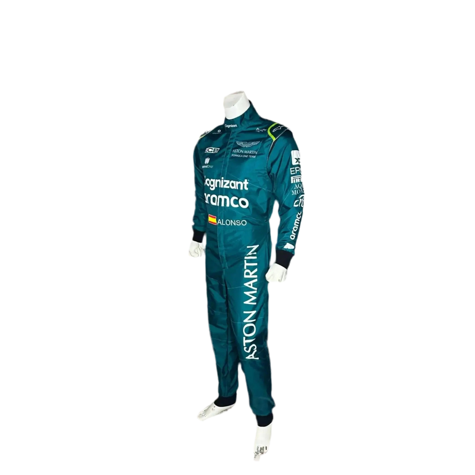 2023 Official Fernando Alonso Aston Martin F1 Race Suit -Ex Race Gear