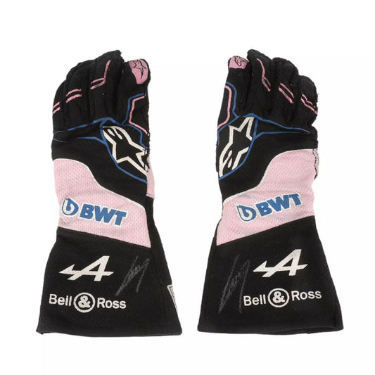 2023 PIERRE GASLY RACE  GLOVES- MIAMI GP -Ex Race Gear