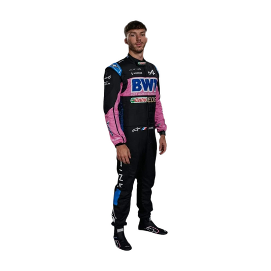 2023 Pierre Gasly BWT Alpine F1 Team Race Suit - Mexico GP - Ex Race Gear