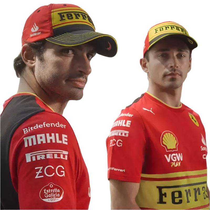 2023 Scuderia Ferrari F1 Team T-shirt Monza Special Edition - Speedxcrafts