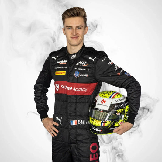 2023 Théo Pourchaire F2 Suit - Ex Race Gear