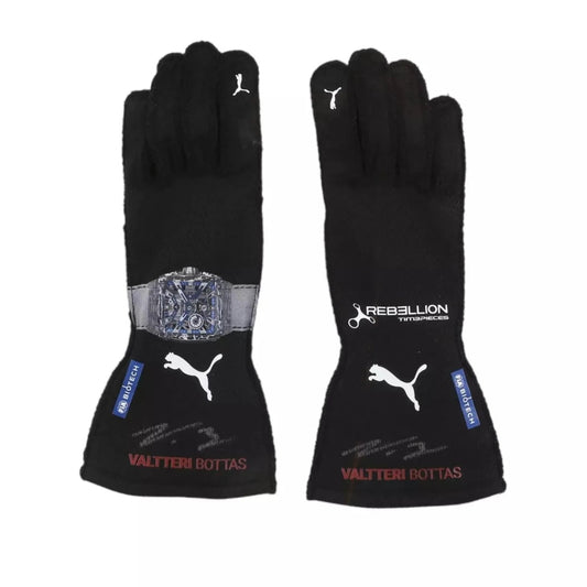2023 Valtteri Bottas Replica Alfa Romeo F1 Race Gloves - Ex Race Gear