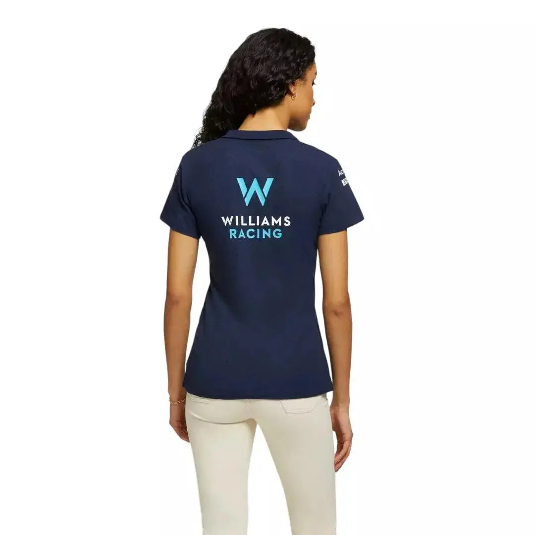 2023 Women's CVC Media Polo Navy - Ex Race Gear