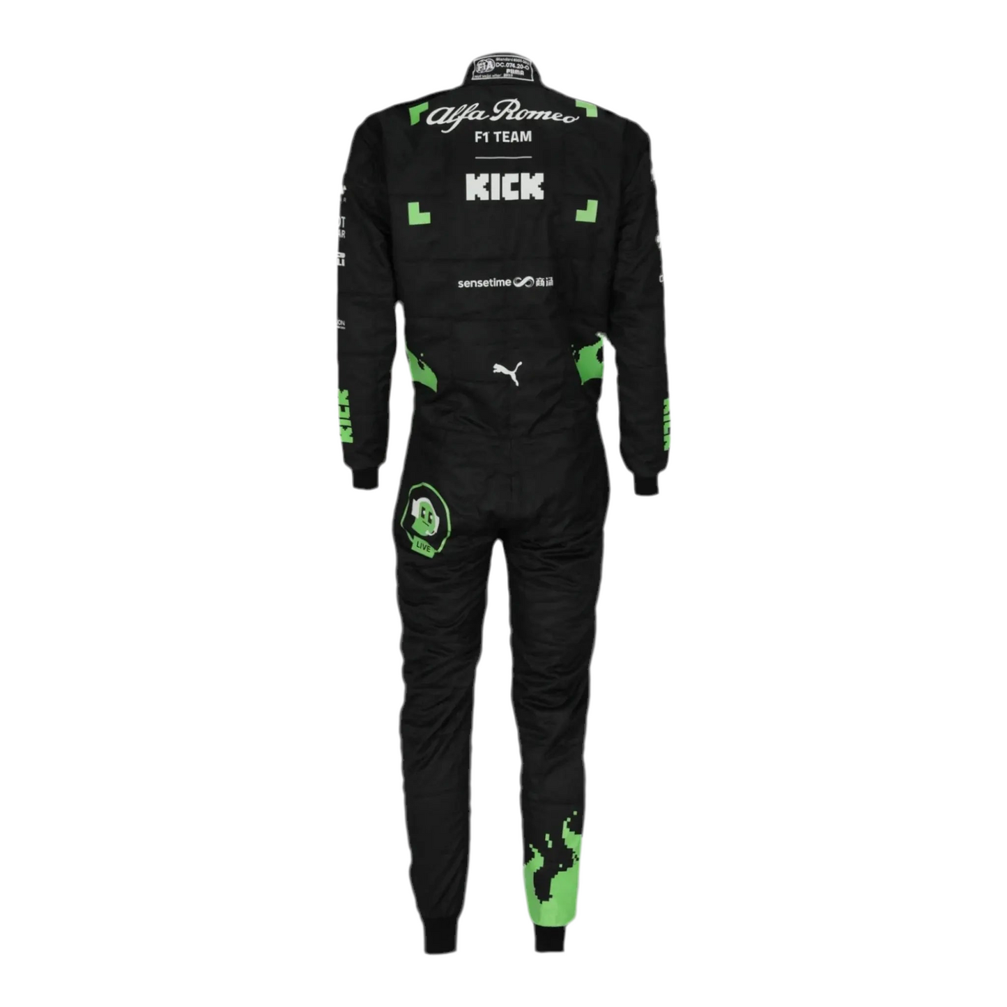 2023 Zhou Guanyu Alfa Romeo F1 Team Racing Suit– Belgian GP - Ex Race Gear