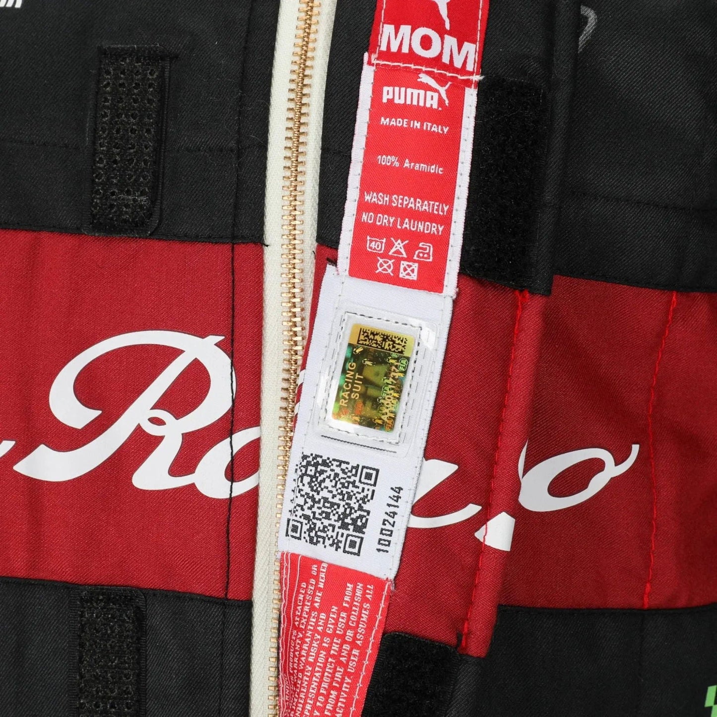 2023 Zhou Guanyu Alfa Romeo F1 Team Racing Suit– Belgian GP - Ex Race Gear