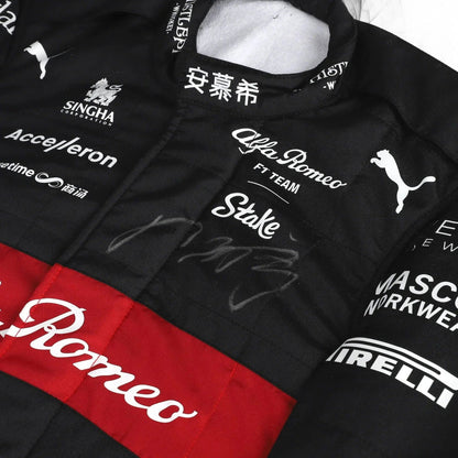 2023 Zhou Guanyu Alfa Romeo F1 Team Stake Replica Race Suit - Ex Race Gear
