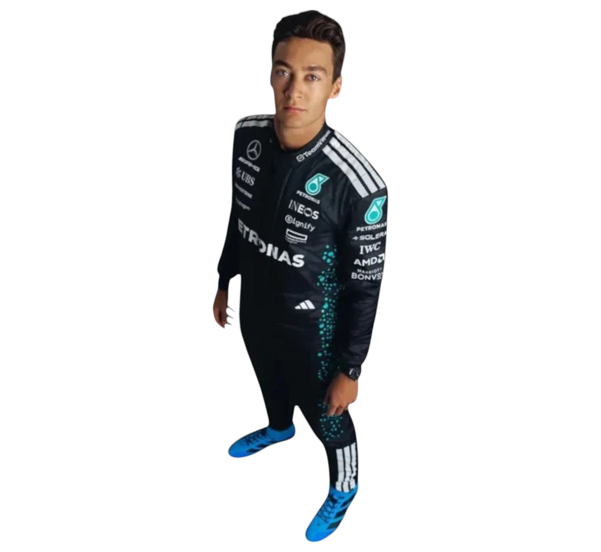 2025 George Russell Mercedes F1 Race Suit