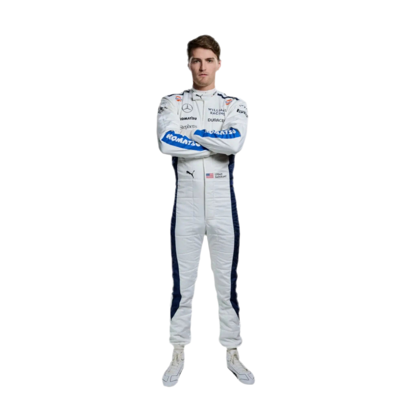 2024 Alex Albon Logan Sargeant Williams F1 Team Race Suit - Ex Race Gear