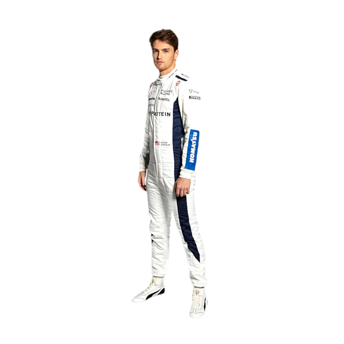 2024 Alex Albon Logan Sargeant Williams F1 Team Race Suit - Ex Race Gear