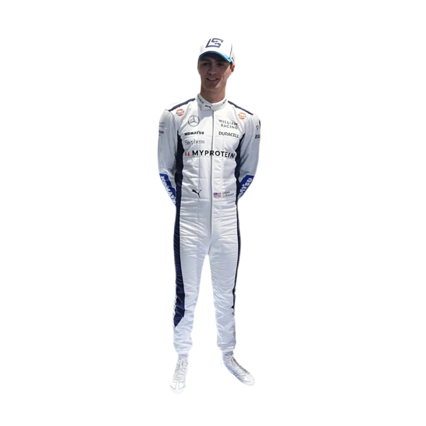 2024 Alex Albon Logan Sargeant Williams F1 Team Race Suit - Ex Race Gear