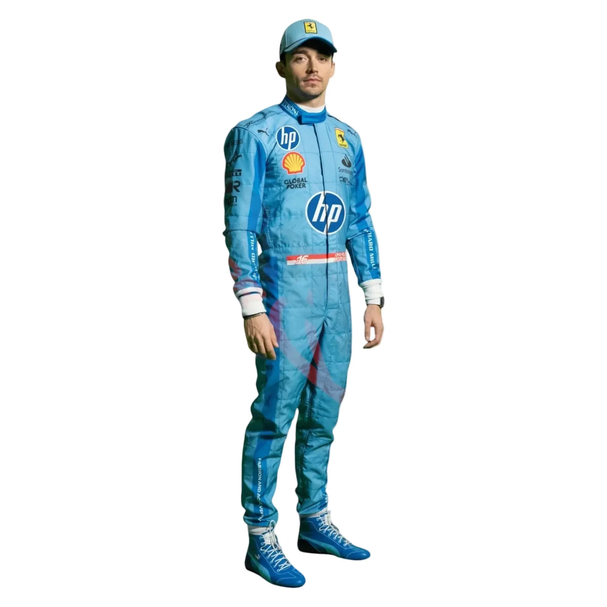 2024 Ferrari HP F1 Team Miami Grand Prix Race Suit - Ex Race Gear