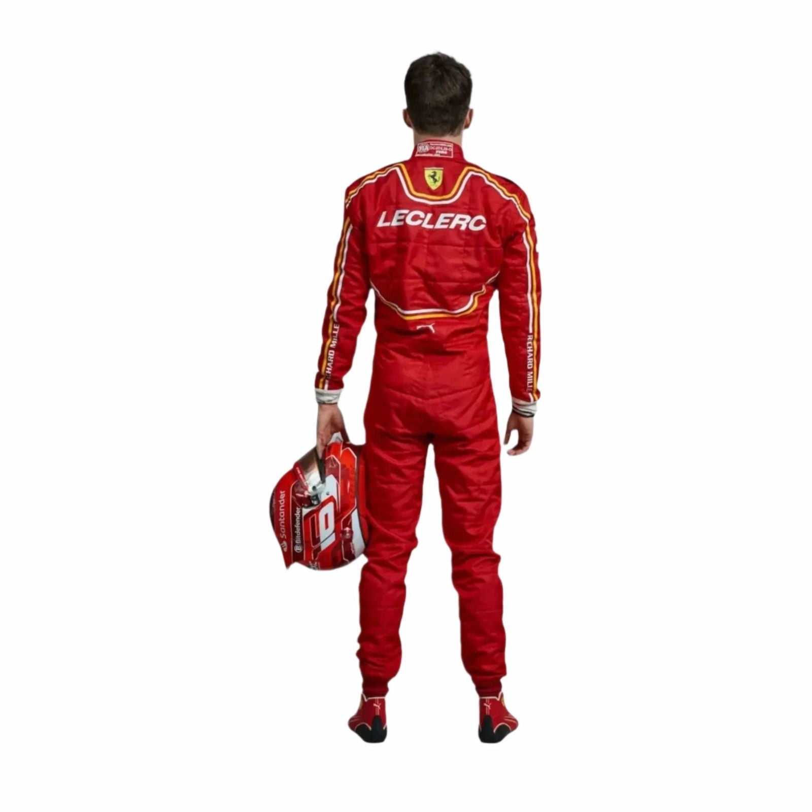2024 Charles Leclerc Replica Race Suit | Scuderia Ferrari Team Gear - Ex Race Gear