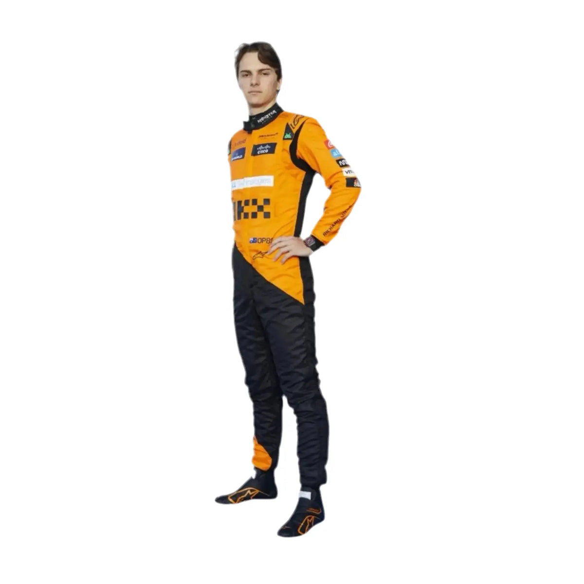 2024 New McLaren Oscar Piastri F1 Team Race Suit - Ex Race Gear