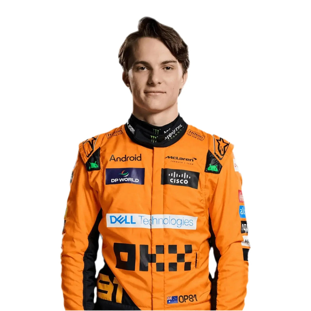 2024 New McLaren Oscar Piastri F1 Team Race Suit - Ex Race Gear