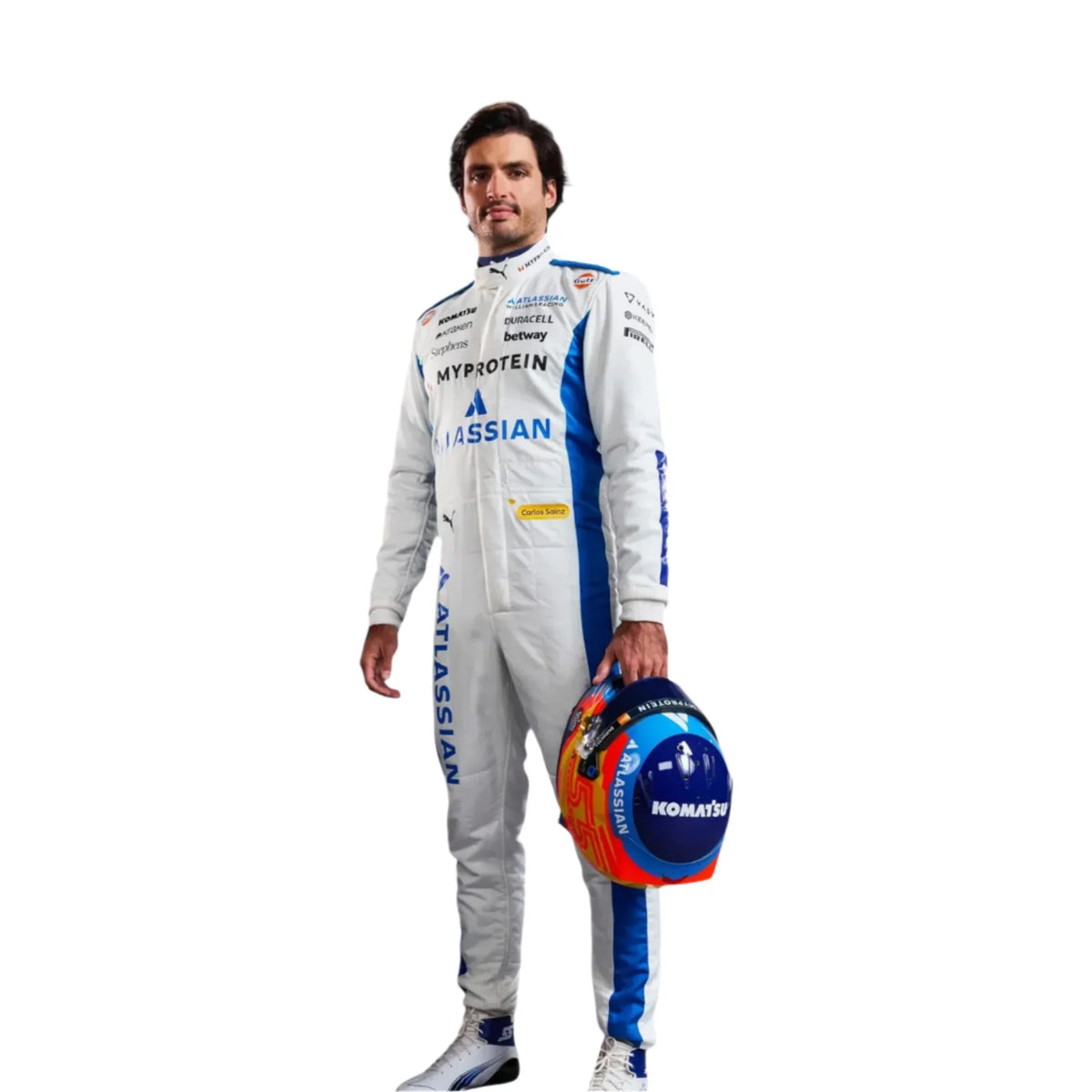 2025 Carlos Sainz Williams F1 Race Suit 
