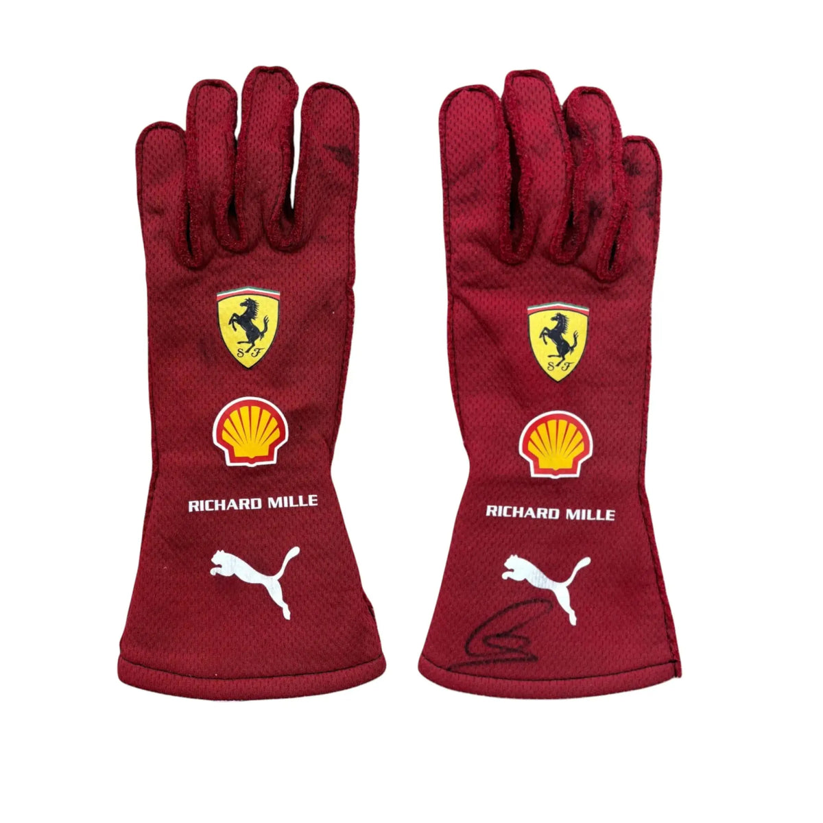 2025 Lewis Hamilton Ferrari Race Gloves | Ex Race Gear