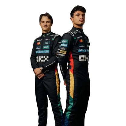 2025 Oscar Piastri Mclaren British GP F1 Race Suit Ex Race Gear